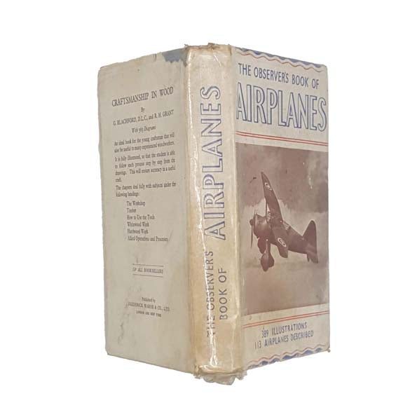 The Observer's Book of Airplanes by Joseph Lawrence, 1943