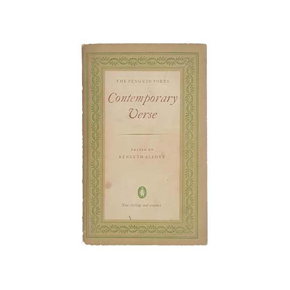 The Penguin Book of Contemporary Verse, 1953