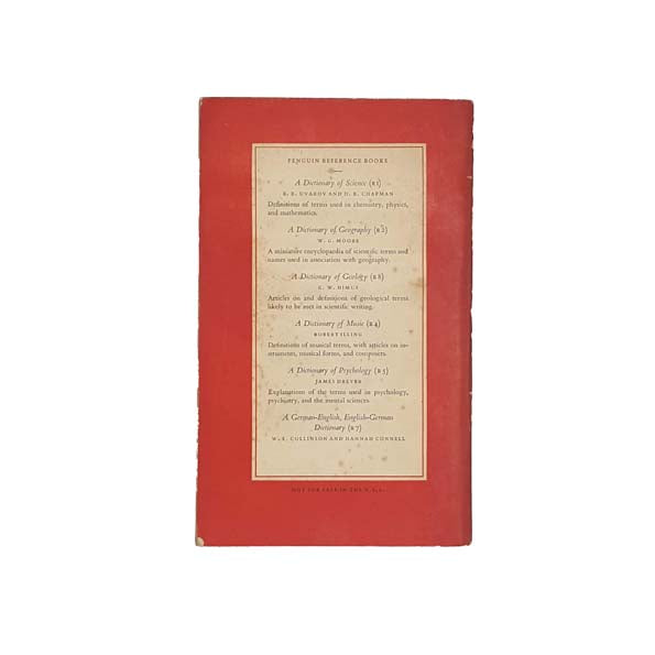 Roget's Thesaurus by Peter Mark Roget - Penguin, 1956