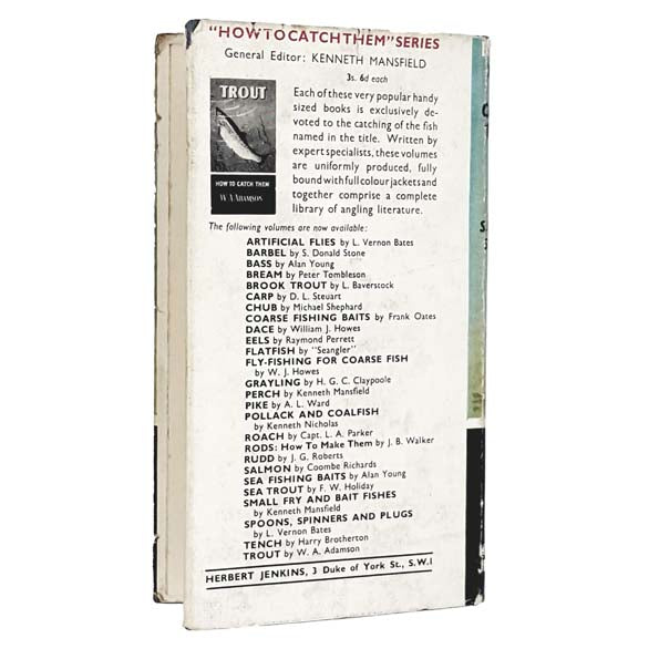 Barbel - How to Catch them by S.Donald Stone 1960 - Herbert Jenkins