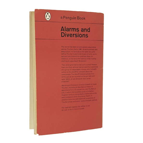 Alarms and Diversions by James Thurber 1962 - Penguin