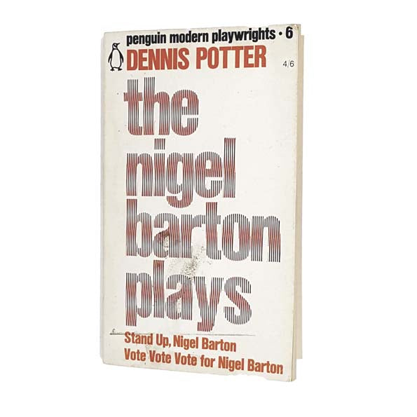 The Nigel Barton Plays by Dennis Potter 1967 - Penguin
