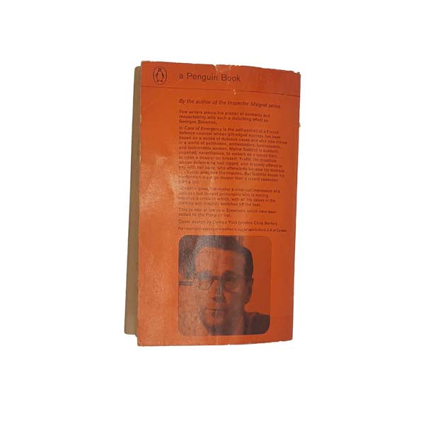 Georges Simenon's In Case of Emergency - Penguin, 1960