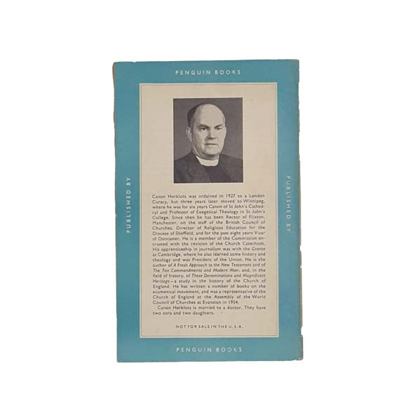 How the Bible Came to Us by H.G.G. Herklots - Pelican, 1959