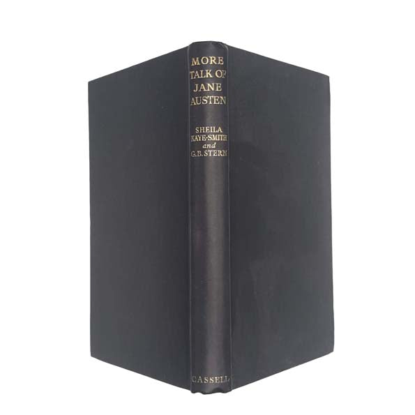 More Talk Of Jane Austen by Sheila Kaye-Smith &amp; G.B. Stern - Cassell, 1950 - First Edition