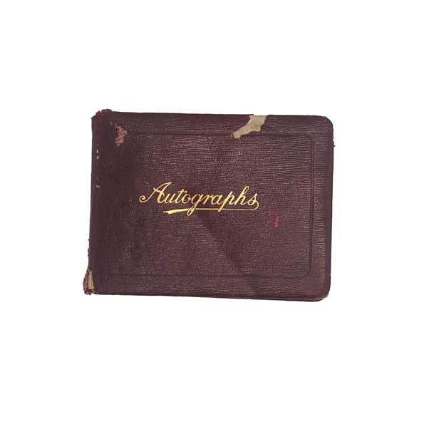 Autograph Book 1924 -1937