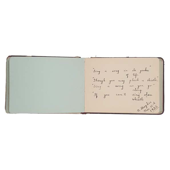 Autograph Book 1924 -1937