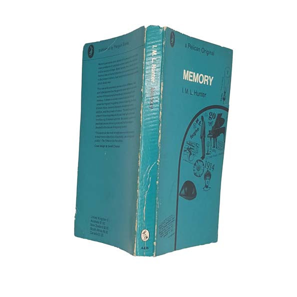 Memory by I.M.L. Hunter - Pelican, 1968