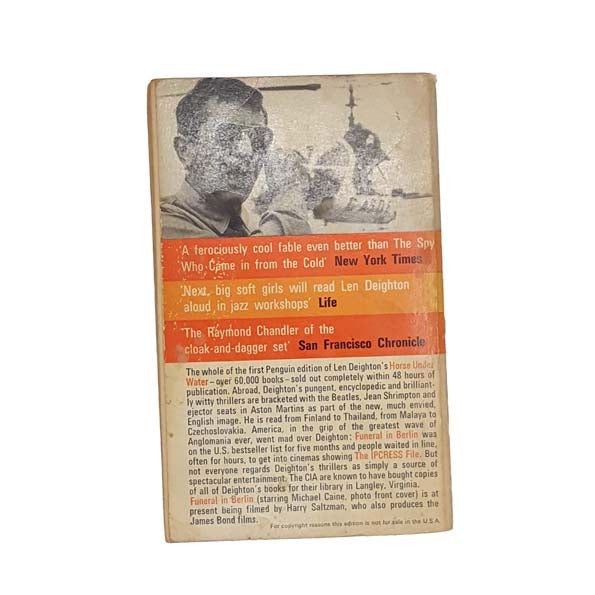 Len Deighton's Funeral in Berlin 1966 Country House Library Country