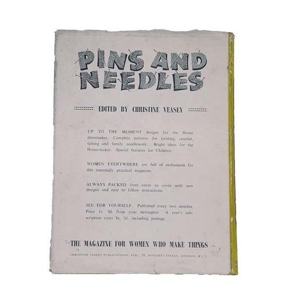 Treasure Book Of Family Needlework by Christine Veasey, 1953