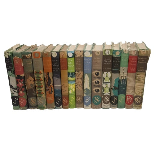 Collins' New Naturalist 16 Book Collection - First Editions, 1949-73