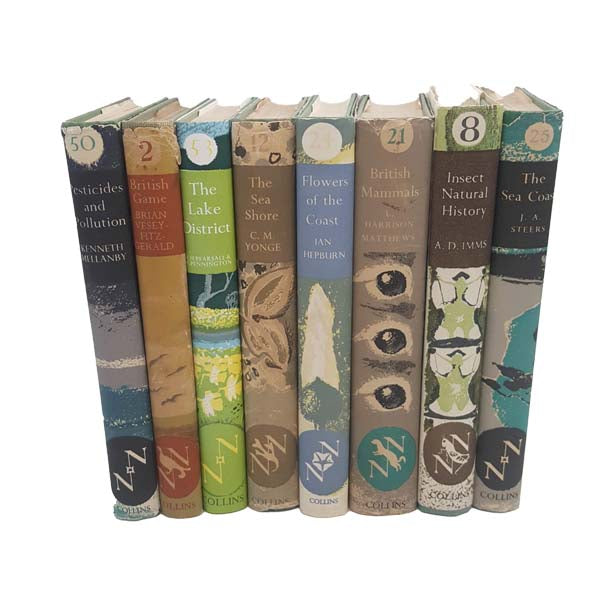 Collins' New Naturalist 16 Book Collection - First Editions, 1949-73