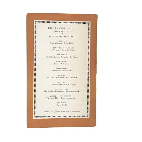 Piers the Ploughman by William Langland 1959 - Penguin