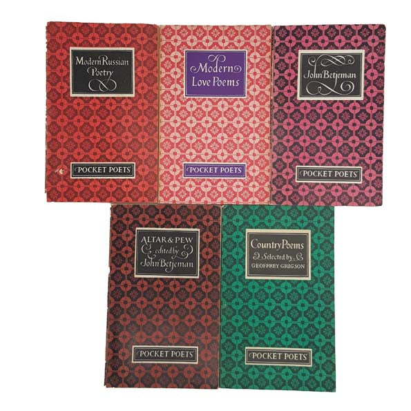 Pocket Poets 1958-67, 8 Book Collection