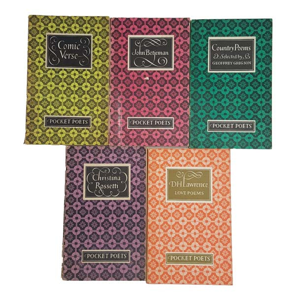 Pocket Poets 1958-67, 8 Book Collection