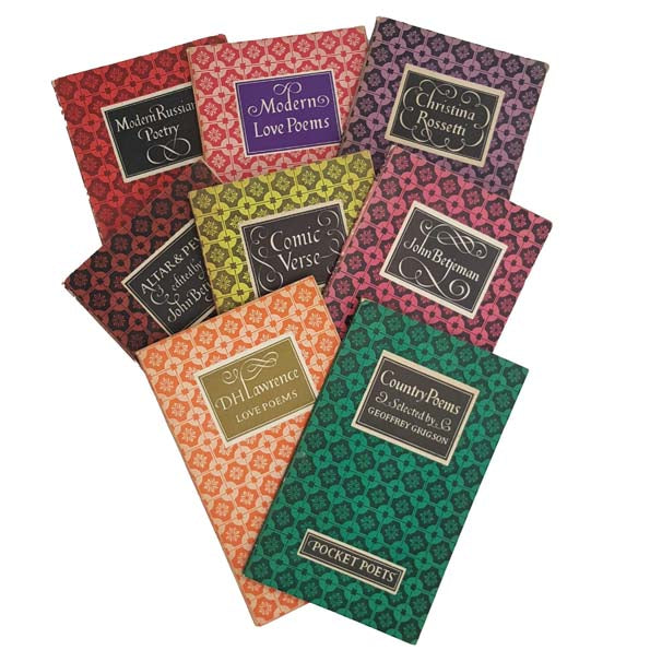 Pocket Poets 1958-67, 8 Book Collection