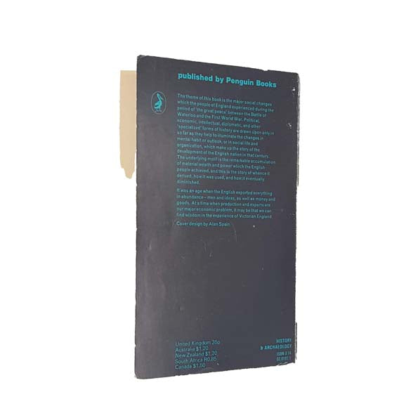England in the Nineteenth Century by David Thomson - Pelican, 1971