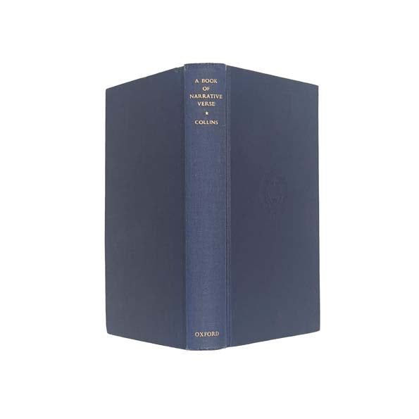 A Book of Narrative Verse by V.H. Collins 1963