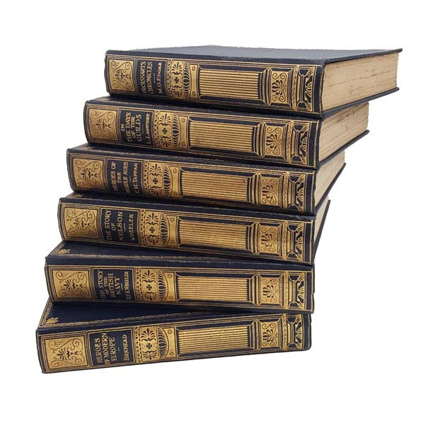 George G. Harrap's Six History Books Collection, 1928-31