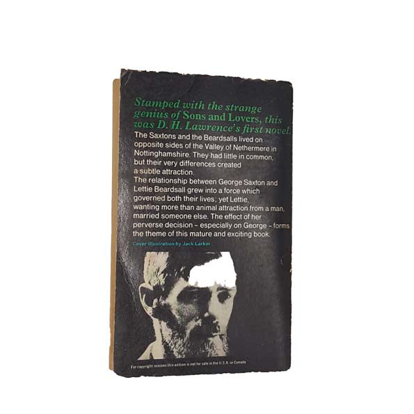 The White Peacock by D. H. Lawrence - Penguin, 1966