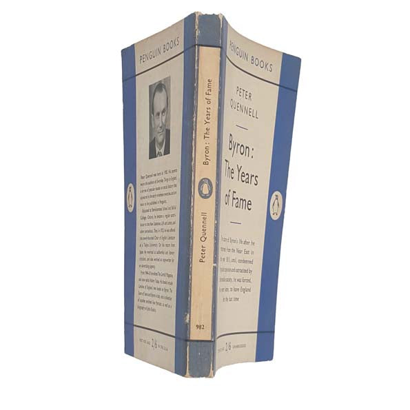 Byron: The Years of Fame by Peter Quennell - Penguin, 1954