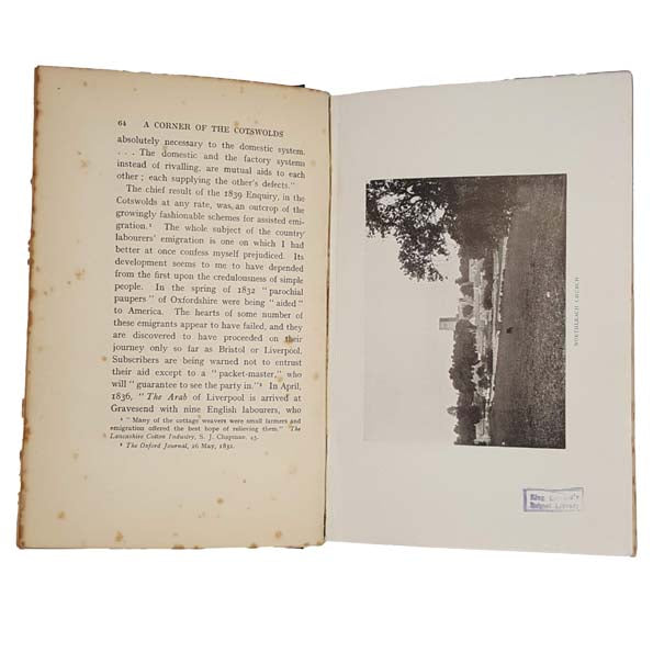 A Corner of the Cotswolds by M. Sturge Gretton 1914 - First Edition
