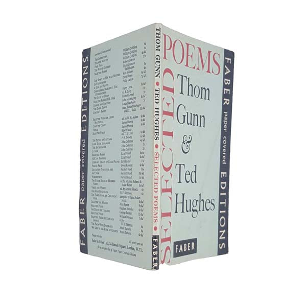 Selected Poems by T. Gunn &amp; T. Hughes - Faber, 1962