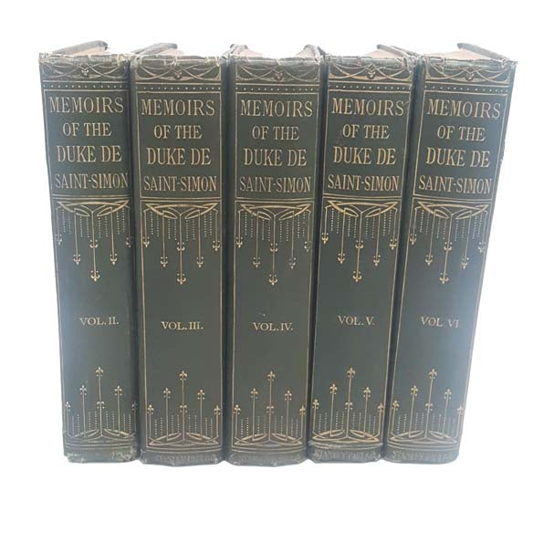 Memoirs of the Duke De Saint-Simon by Francis Arkwright, Volumes 2-6
