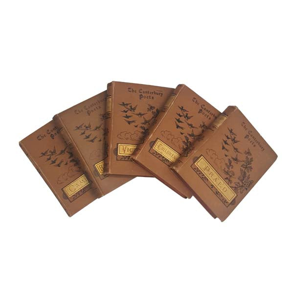 The Canterbury Poets 5 Book Collection, 1885-7