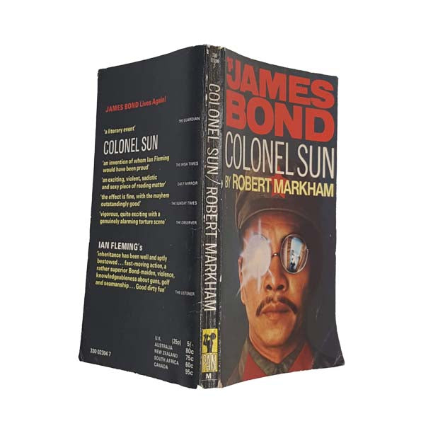 James Bond Colonel Sun by Robert Markham - Pan, 1968