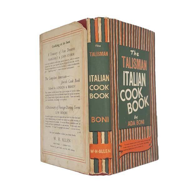 The Talisman Italian Cook Book by Ada Boni, 1958