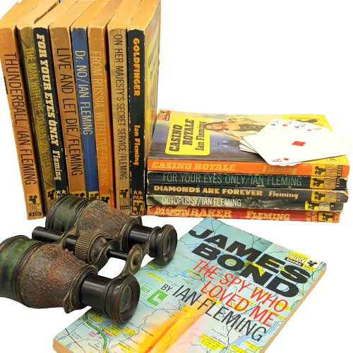 Complete James Bond Collection by Ian Fleming - 14 Pan Books, c.1960