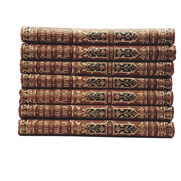 A Short History of the English People (Seven Volumes) - Macmillan, 1892