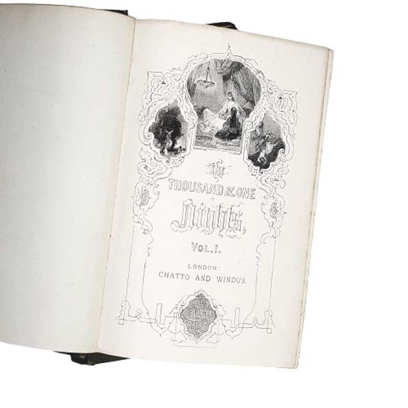 Arabian Nights Collection Vols 1&amp;2 - Chatto and Windus, 1883