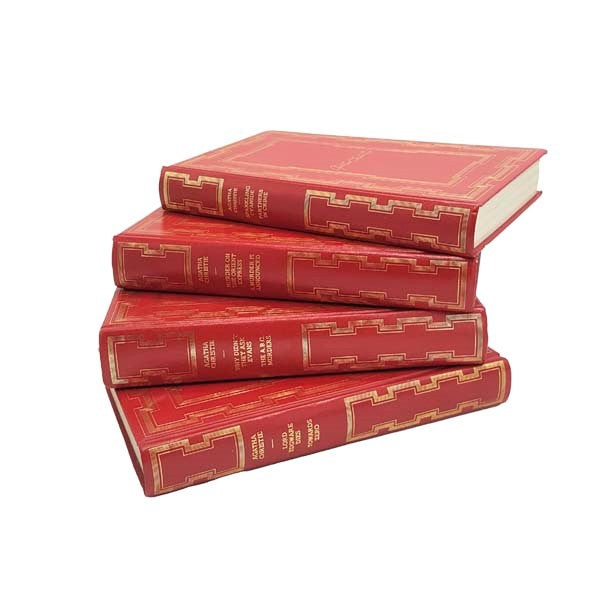 Agatha Christie 4 Book Collection c.1970