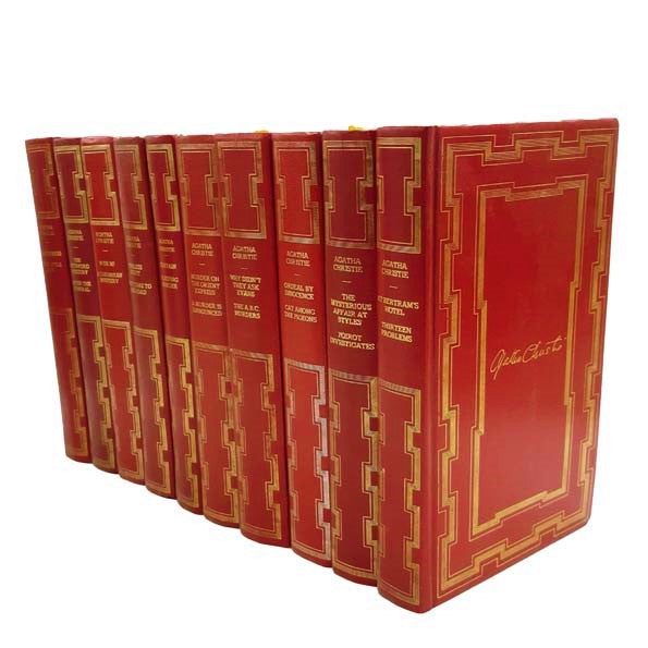 Agatha Christie 10 Book Collection c.1970