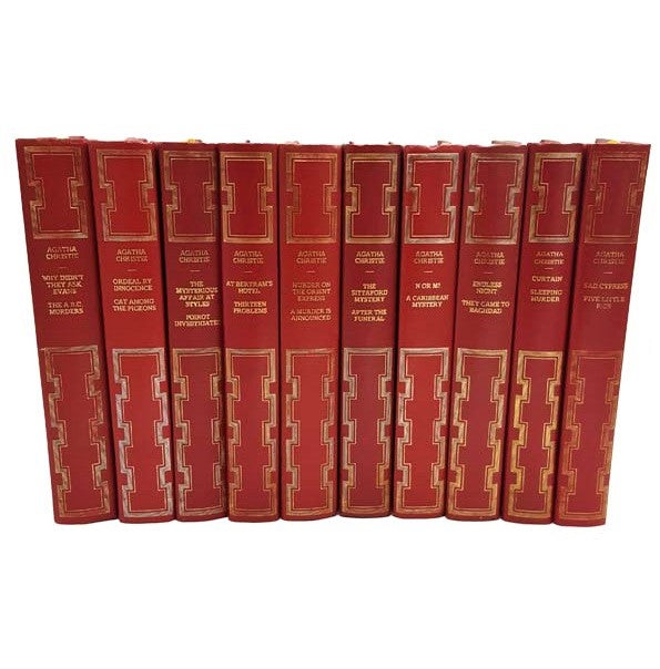 Agatha Christie 10 Book Collection c.1970