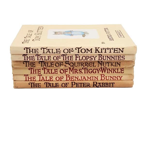 Beatrix Potter’s The Peter Rabbit Books - 6 Beige Books