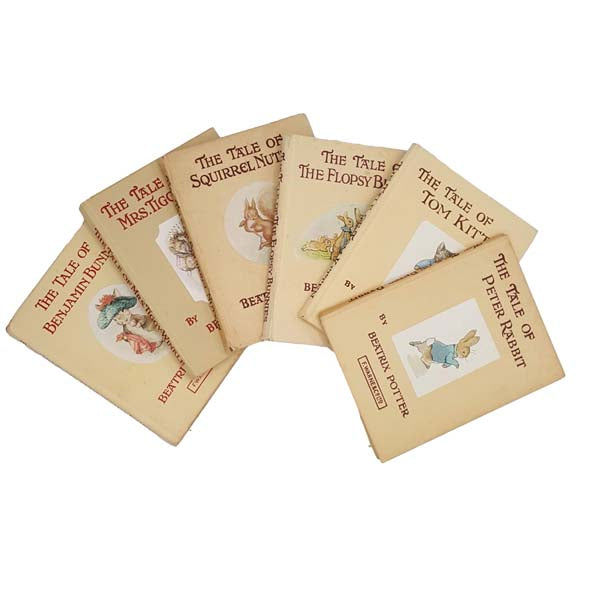 Beatrix Potter’s The Peter Rabbit Books - 6 Beige Books