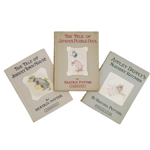 Beatrix Potter’s The Peter Rabbit Books - 3 Grey Books