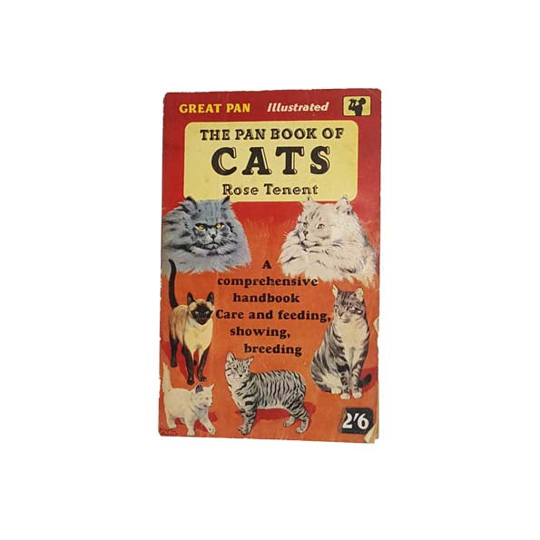 The Pan Book of Cats by Rose Tenent - Pan First Edition, 1958