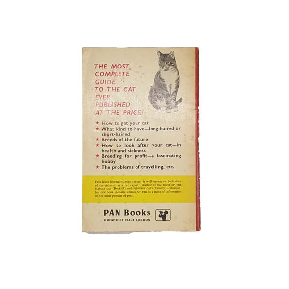 The Pan Book of Cats by Rose Tenent - Pan First Edition, 1958