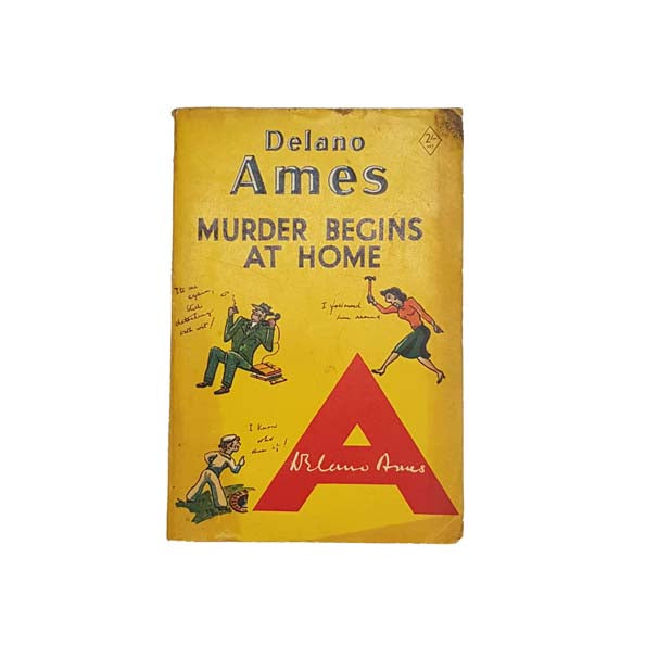 Murder Begins at Home by Delano Ames, 1954