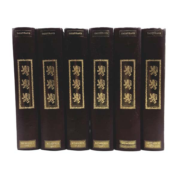Memoires De Talleyrand Collection - 6 Vols