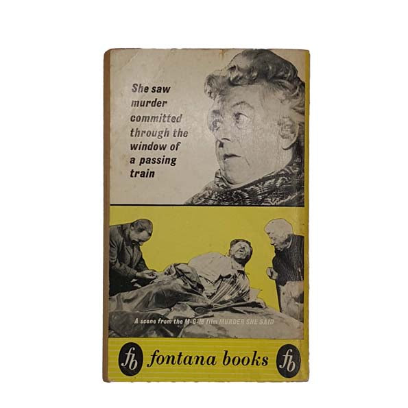 Agatha Christie’s 4.50 from Paddington - Fontana Books, 1961