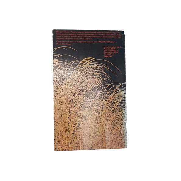 Penguin Modern Poets 15: Alan Bold, Edward Brathwaite, Edwin Morgan, 1969