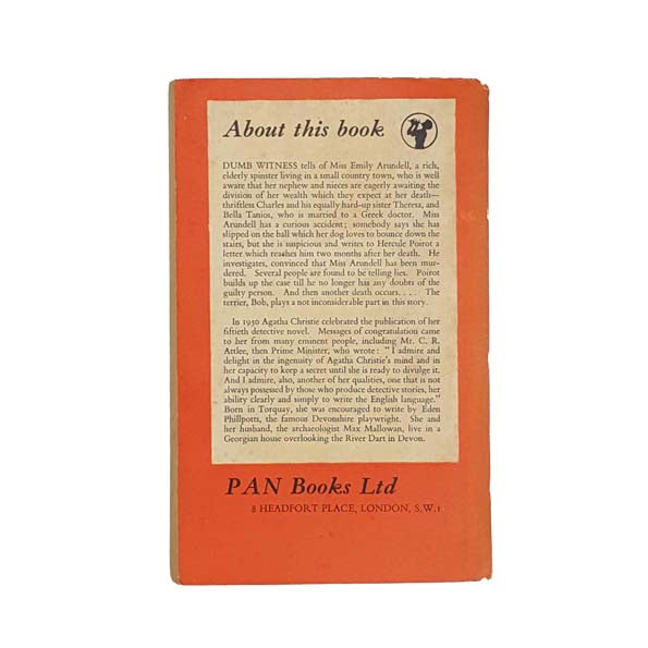 Agatha Christie's Dumb Witness - Pan, 1954