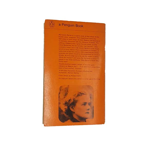 Daphne Du Maurier's My Cousin Rachel - Penguin, 1965