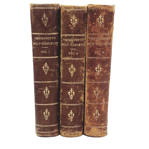 Harmsworth Self Educator - 3 Volume Set - 1906