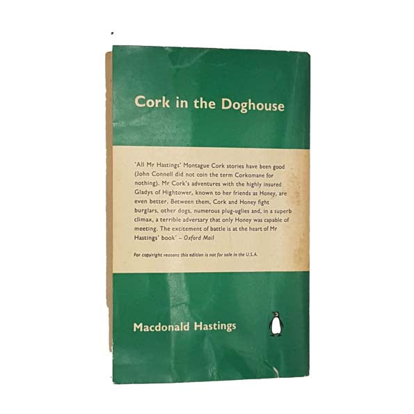 Cork in the Doghouse by Macdonald Hastings - Penguin, 1961